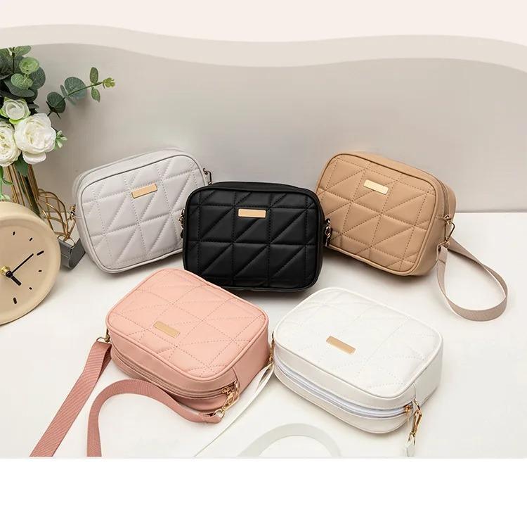 PU Leather Embrioded Crossbody Bag-RIB14