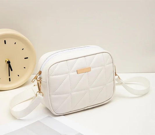 PU Leather Embrioded Crossbody Bag-RIB14
