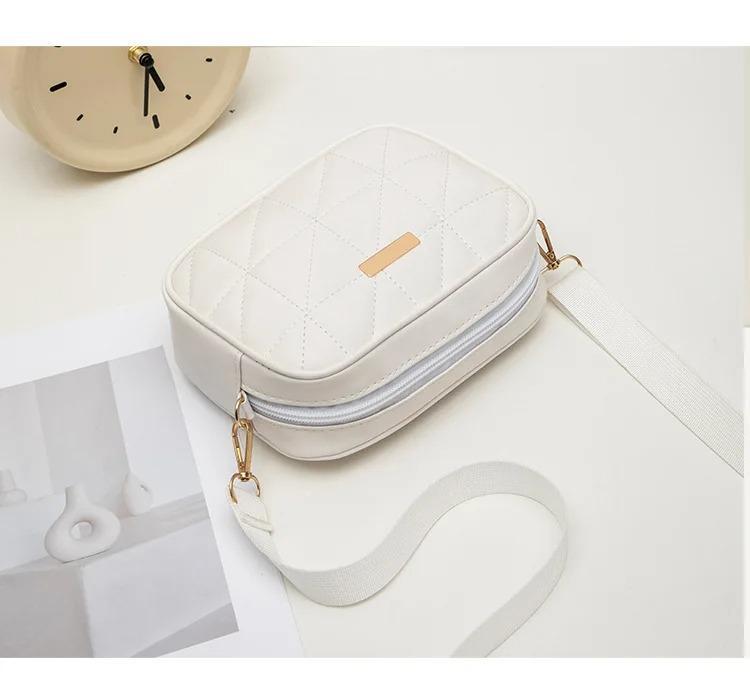 PU Leather Embrioded Crossbody Bag-RIB14