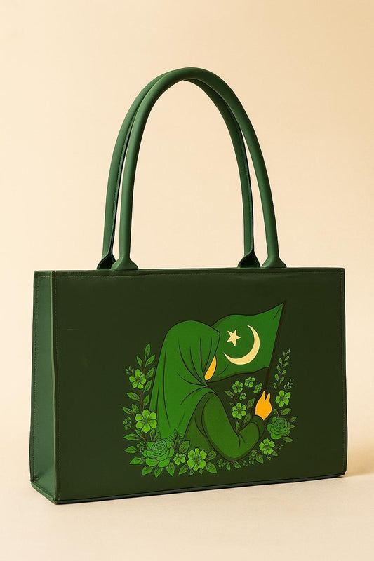 Canvas Printed Tote Bag-RIB13